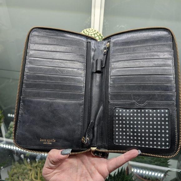 Kate Spade Leopard Print Wallet/Wristlet - Picture 4 of 11